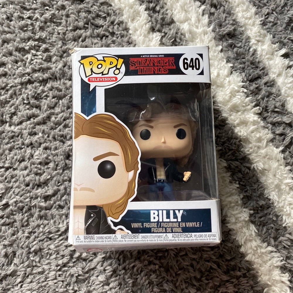 POP! Billy from Stranger Things (Dacre Montgomery)